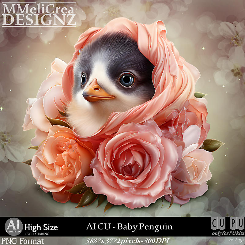 (image for) AI - CU Baby Penguin (CU4PU/PNG)